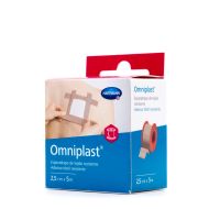 Omniplast Esparadrapo Tela Elástico Color Piel  2,5cm  x  5m