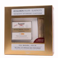 Eucerín Hyaluron Filler Elasticity Día FPS30 + Contorno de Ojos Regalo Pack Elasticidad