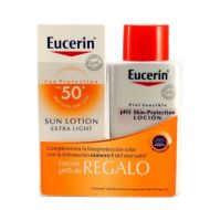 Eucerin Sun Loción Extra Light FPS50+Skin Protection Loción