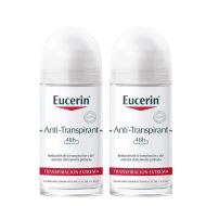 Eucerin Antitranspirante Roll On 48H 50ml x 2 Duplo