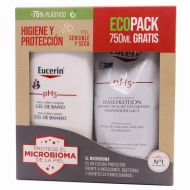 Eucerin pH5 Gel de Baño 1000 ML+750 ML Eco Pack Piel Seca y Sensible 