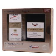 Eucerin Hyaluron Filler Elasticity Serum 3D`+ Crema de Noche Pack Piel Madura