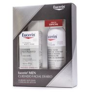 Eucerin MEN Pack Crema Antiedad+Espuma de Afeitar