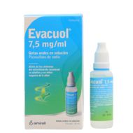 Evacuol 7,5 mg/ml Gotas Orales Solución 30 ml