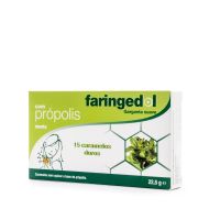 Faringedol Própolis Menta 15 Caramelos