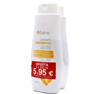 Farline Champú Frecuencia 2x500ml Pack Ahorro