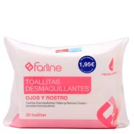 Farline Toallitas Desmaquillantes 20 Toallitas