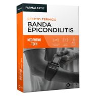 Farmalastic Banda Epicondilitis Neopreno Tech Talla Única Gris