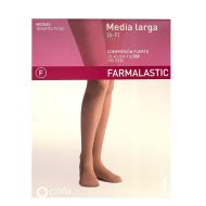 Farmalastic Media Larga Compresión Fuerte G Beig 1Ud