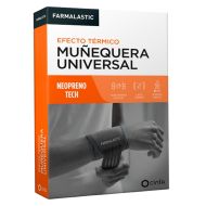 Farmalastic Muñequera Universal Neopreno Tech Talla Única Gris