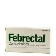 Febrectal 650mg 20 Comprimidos