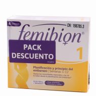 Femibion 1 Planificación y Principio del Embarazo 28 comprimidos x 2 Pack Descuento