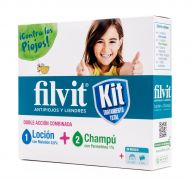 Filvit Kit Loción con Malatión 0,5%+Champú con Permetrina 1%