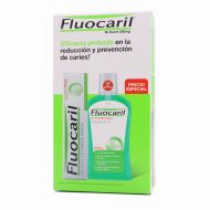 Fluocaril Pasta Dental 125ml+Enjuague Bucal 500ml Pack