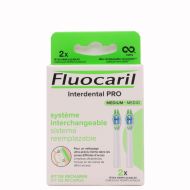 Fluocaril Interdental Pro Medio Kit de Recarga 2 Cabezales Reemplazables