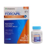 Forcapil Fortificante Keratina+ 180 Cápsulas + Regalo