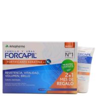 Forcapil Fortificante Keratina+ 180 Cápsulas + Regalo