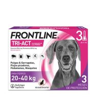Frontline Tri-Act Perro 20-40Kg 3 Pipetas x 4ml-1