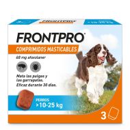 Frontpro Comprimidos Masticables para Perros 10-25Kg 3 Comprimidos-1