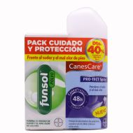 Funsol Polvo+ CanesCare Protect Spray Pack Cuidado y Protección de los Pies