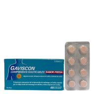 Gaviscon Fresa 48 Comprimidos Masticables