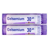 Gelsemium 30 CH Glóbulos DT 4g x 2 Boiron Doble Tubo