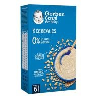 Gerber Cereal 8 Cereales 500g Nestlé. Imagen 1.