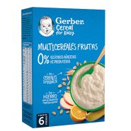 Gerber Cereales Multicereales Frutas 270g Nestlé