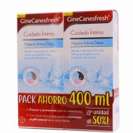 GineCanesfresh Higiene Íntima Diaria 200ml x 2 Pack Ahorro Bayer