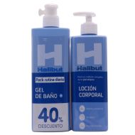 Halibut Cuidatopic Gel de Baño + Loción Corporal Pack Rutina Diaria