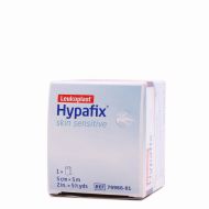 Hypafix Skin Sensitive Lámina Adhesiva Para Fijación de Apósitos 5 cm x 5 m Leukoplast 