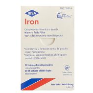 IBSA Iron 20 Láminas Bucodispersables 