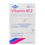 IBSA Vitamin B12 30 Láminas Bucodispersables 