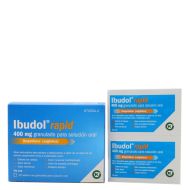 Ibudol Rapid 400mg 20 Sobres con Granulado para Solución Oral Ibuprofeno Arginina 