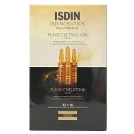 Isdin Isdinceutics Flavo C Ultraglican + Flavo C Melatonin 10 + 10 Ampollas
