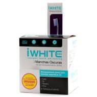 iWhite Kit de Blanqueamiento Dental Manchas Oscuras+Cepillo Regalo