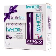 iWhite Instant Smile Box Kit Blanqueamiento Dental+Pasta+Cepillo Regalo 