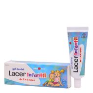 Lacer Infantil Gel Dental Sabor Fresa de 2 a 6 Años 50ml