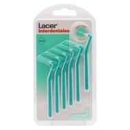 Lacer Interdentales Extrafino Angular 0,6mm 6 Cepillos