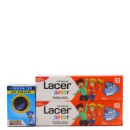 Lacer Junior Gel Dental Fresa +6Años 75ml x 2 Duplo