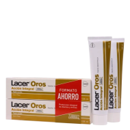 Lacer Oros Pasta Dentifrica 125ml x 2 Formato Ahorro
