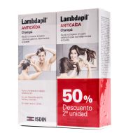 Lambdapil Anticaida Champú Isdin 200ml x 2 Pack Duplo 50%Dto 2ªUd