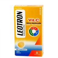 Leotron Vitamina C  36 Comprimidos Efervescentes Sabor Naranja