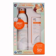 Leti AT4 Defense Spray Atopic Skin SPF50+ 200ml+ Defense Facial  SPF50+ 50ml
