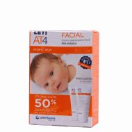 Leti AT4 Facial Crema Piel Atópica Atopic Skin 50ml x 2 Pack Duplo 50%Dto 2ªUd