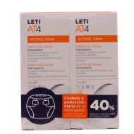 Leti AT4 Pasta al Agua Piel Atópica Atopic Skin 75g x 2 Duplo Pack 40%Dto 2ªUd