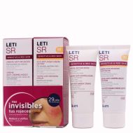 Leti SR Crema Anti Rojeces 40ml + Crema Anti Rojeces con Color 40ml Pack