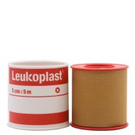 Leukoplast Esparadrapo Tejido Color Piel 5cm x 5m