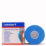 Leukotape K Cinta Kinesiológica Azul Claro 5cm x 5m