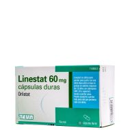 Linestat 60 mg Orlistat 120 Cápsulas